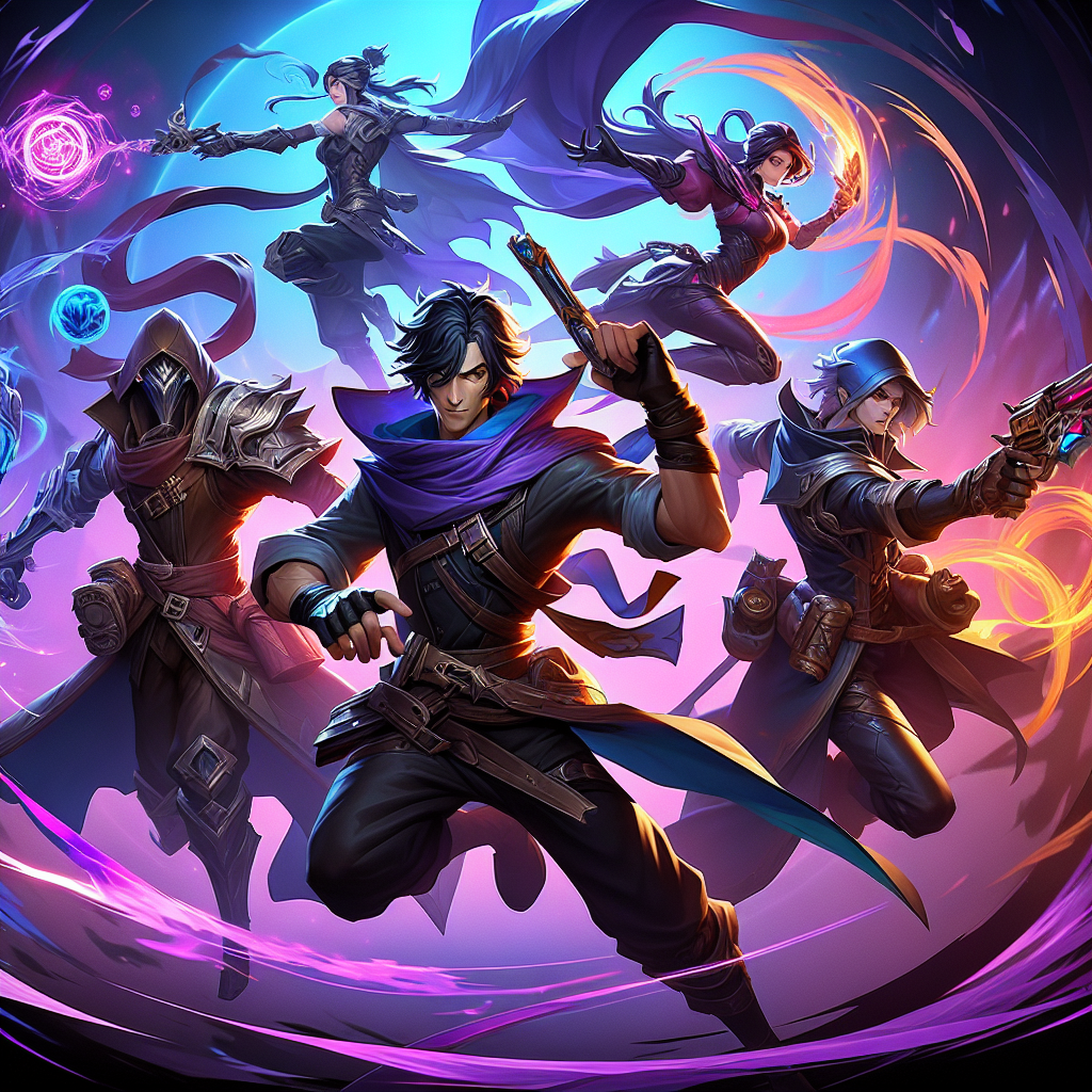 Wajah Hero Mobile Legend yang Memesona dan Karismatik