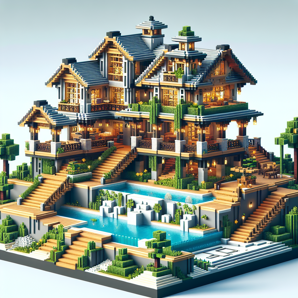 Inspirasi Desain Gambar Rumah Minecraft Terpopuler Tahun Ini