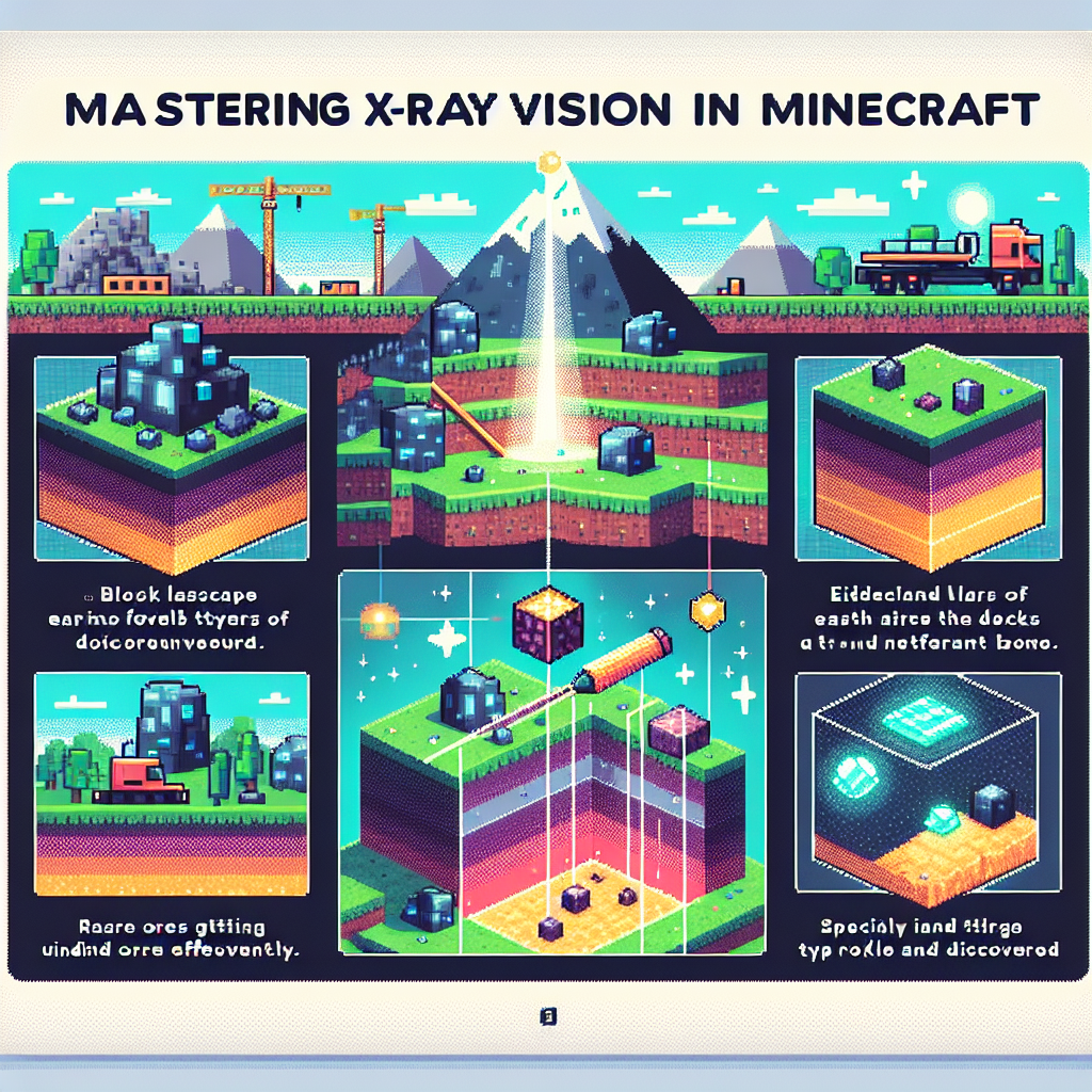 Mastering X-Ray Vision in Minecraft: Tips and Tricks for Finding Ores Efficiently