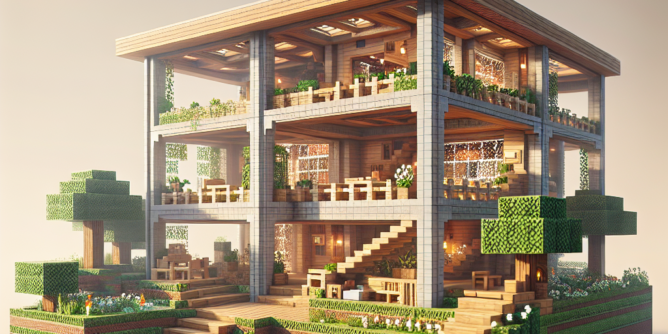 Inspirasi Desain Rumah Minecraft yang Mudah Ditiru untuk Pemula