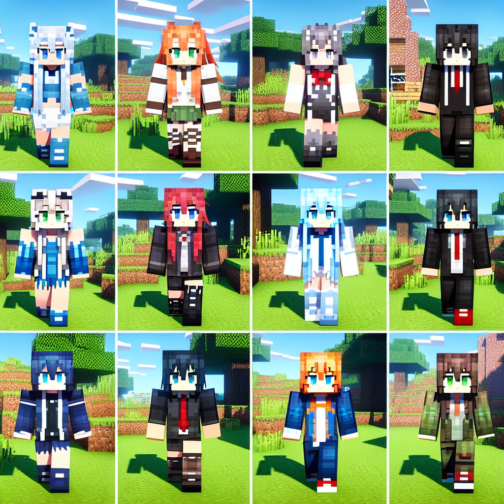 Top 10 Anime-Inspired Minecraft Skins That Will Transform Your Avatar