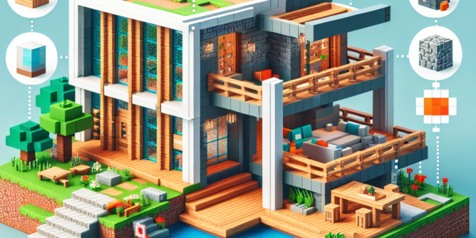 10 Kreatif Ide Rumah Minecraft untuk Membuat Hunian Impian